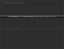 Tablet Screenshot of business-in-russia.com